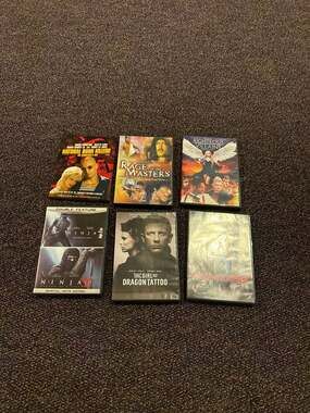Mixed DVD Movie Lot of 6